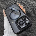 Luxury Magnetic iPhone Case with Stand & Lens Protection