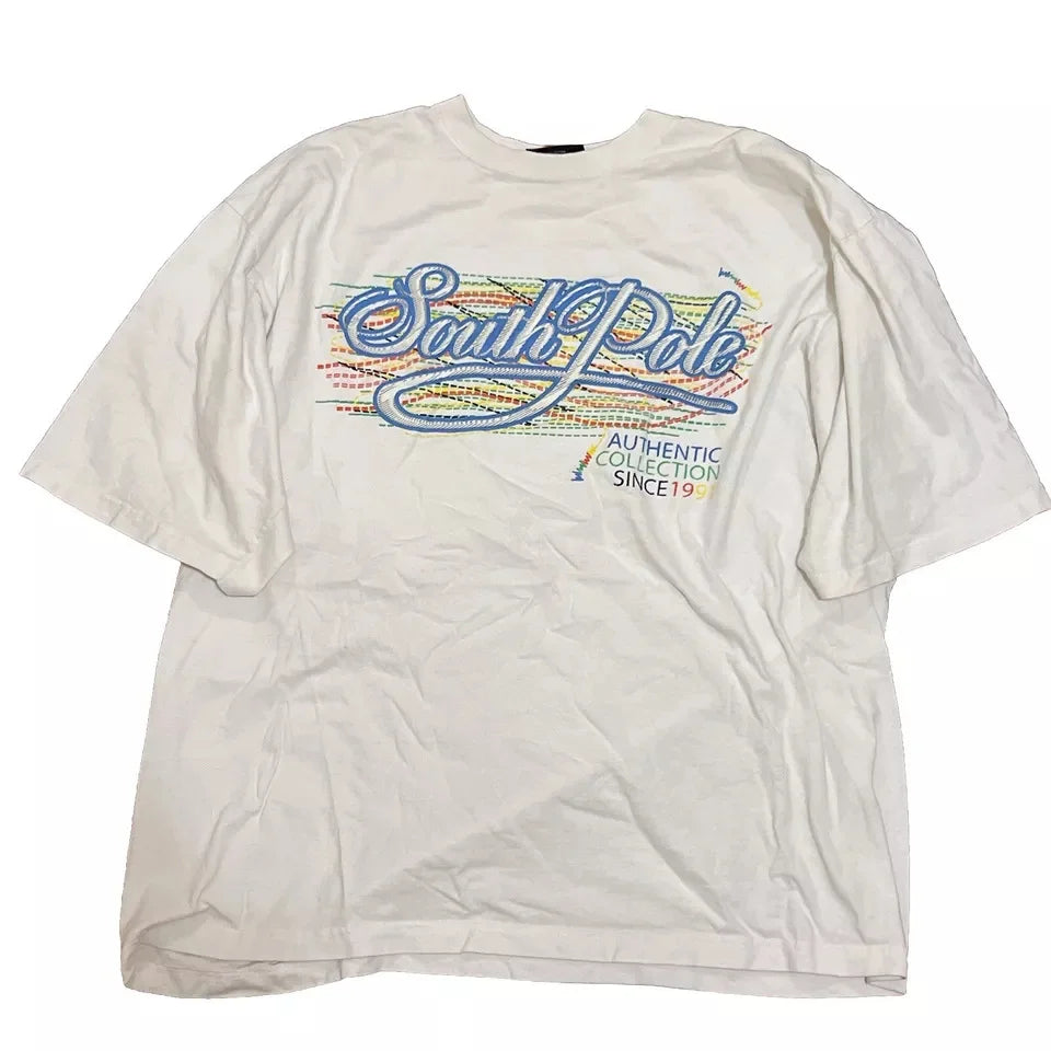Vintage Geometric Graphic Streetwear T-Shirt