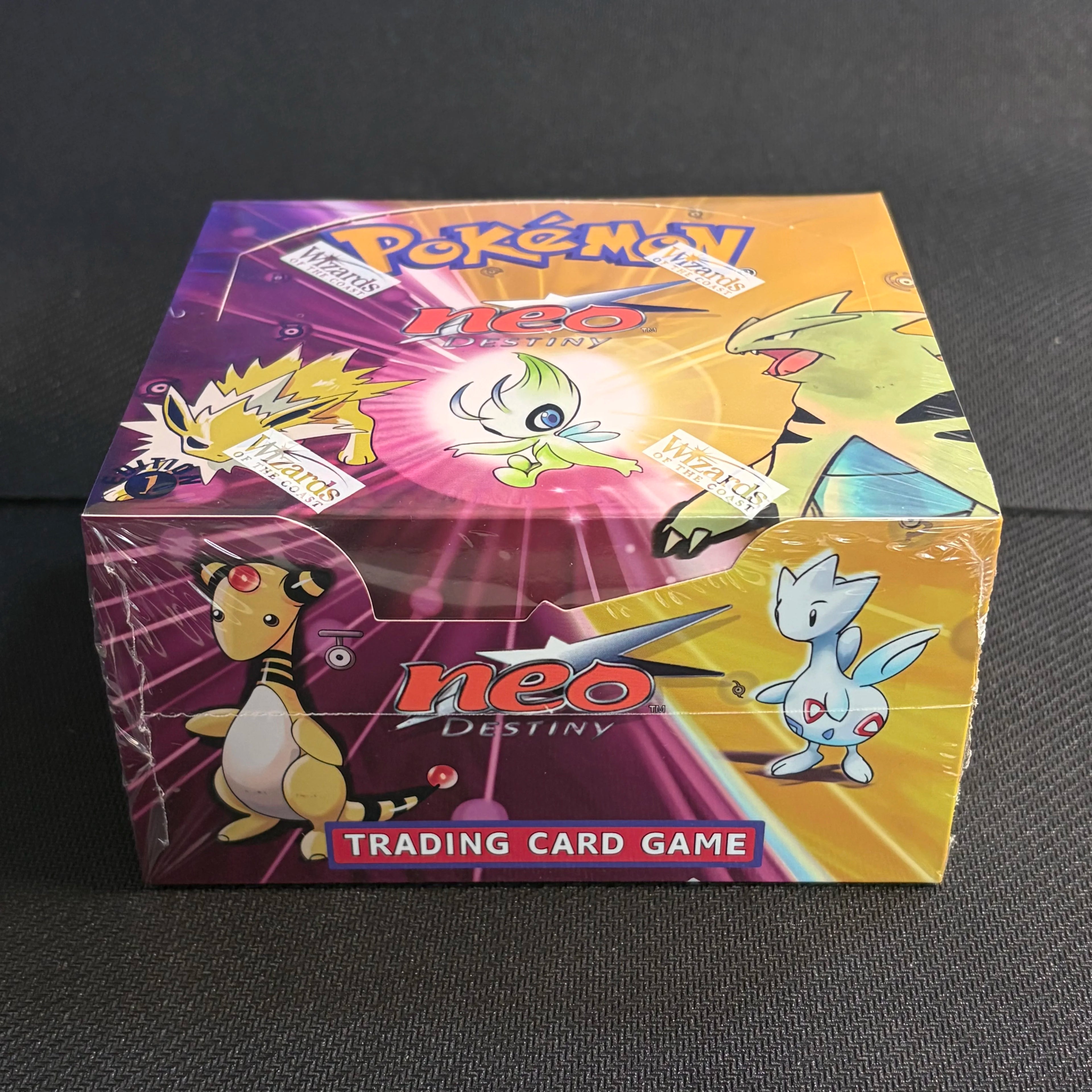 Pokémon Neo Destiny Booster Packs & Box | Togetic, Celebi, Tyranitar & More