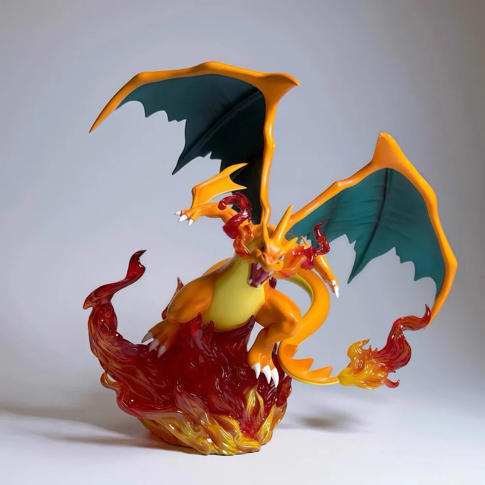20cm/7.87in Anime Digimon Adventure Figure Charizard Action Figures PVC Statue Collection Model Toys Gifts