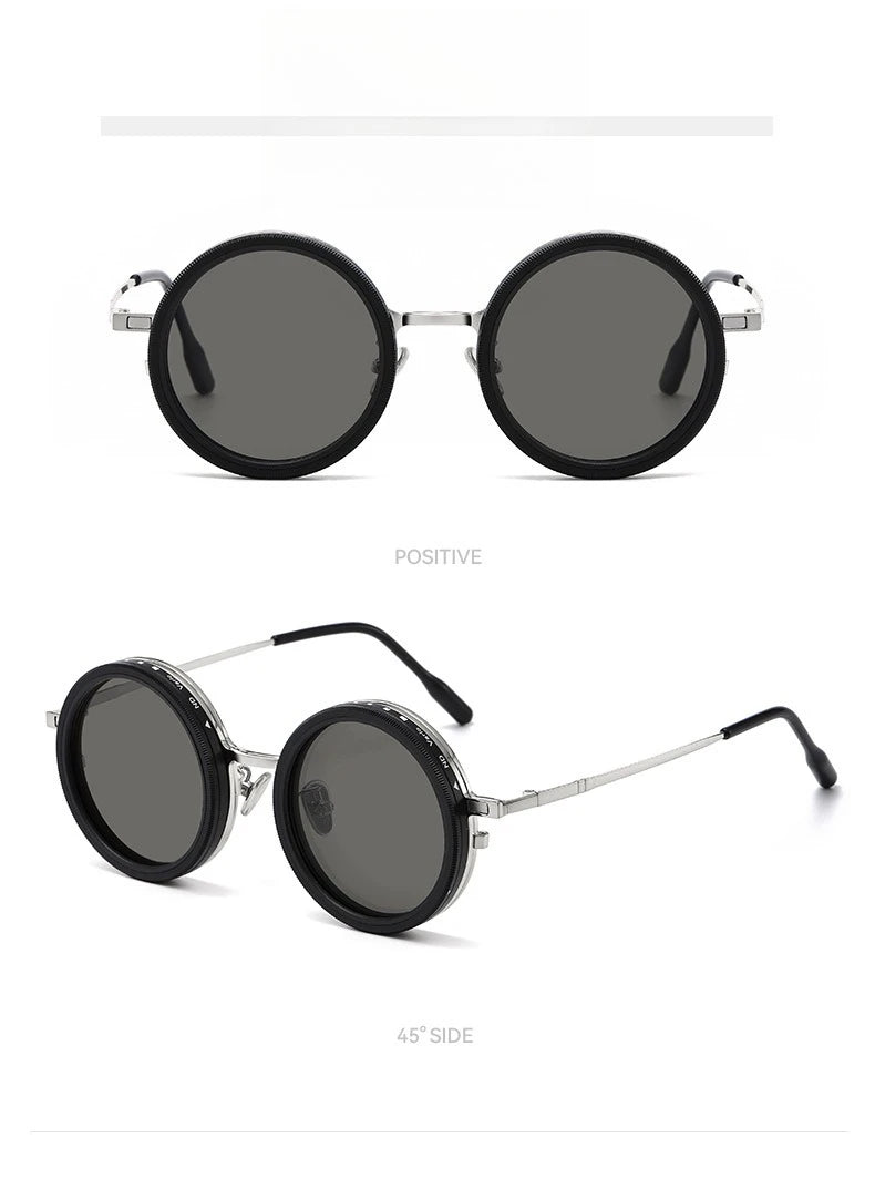 Magnetic Clip-On Polarized Sunglasses for Prescription Glasses