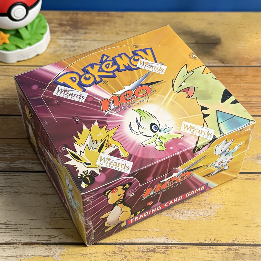 Pokémon Neo Destiny Booster Packs & Box | Togetic, Celebi, Tyranitar & More