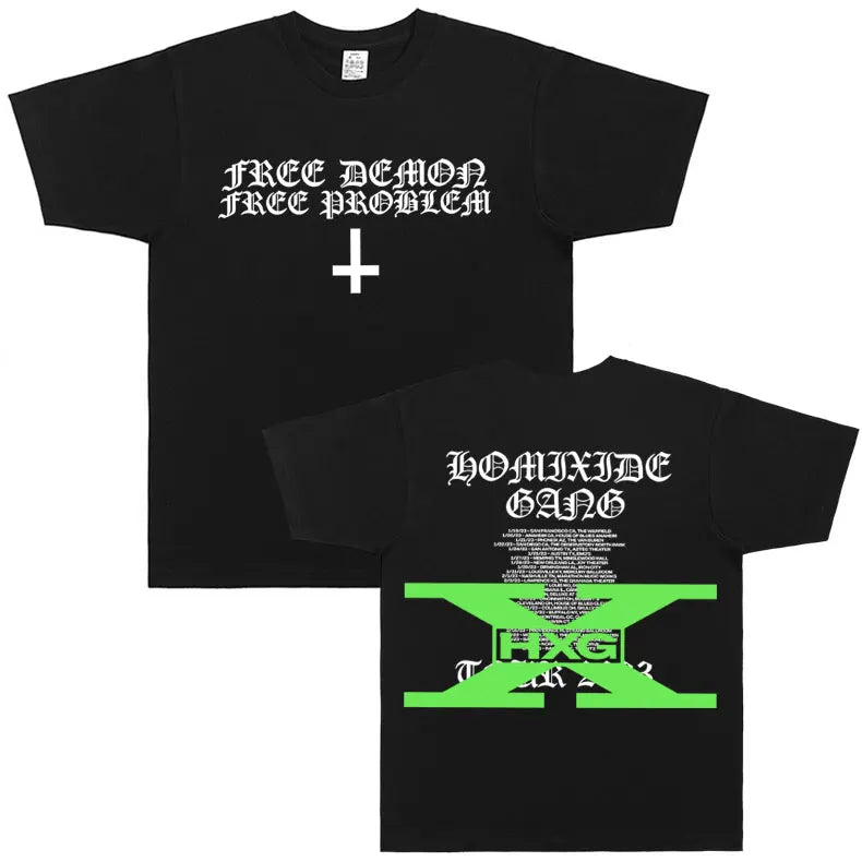 Homixide Gang Mosh Pit Control Oversized Graphic Tee