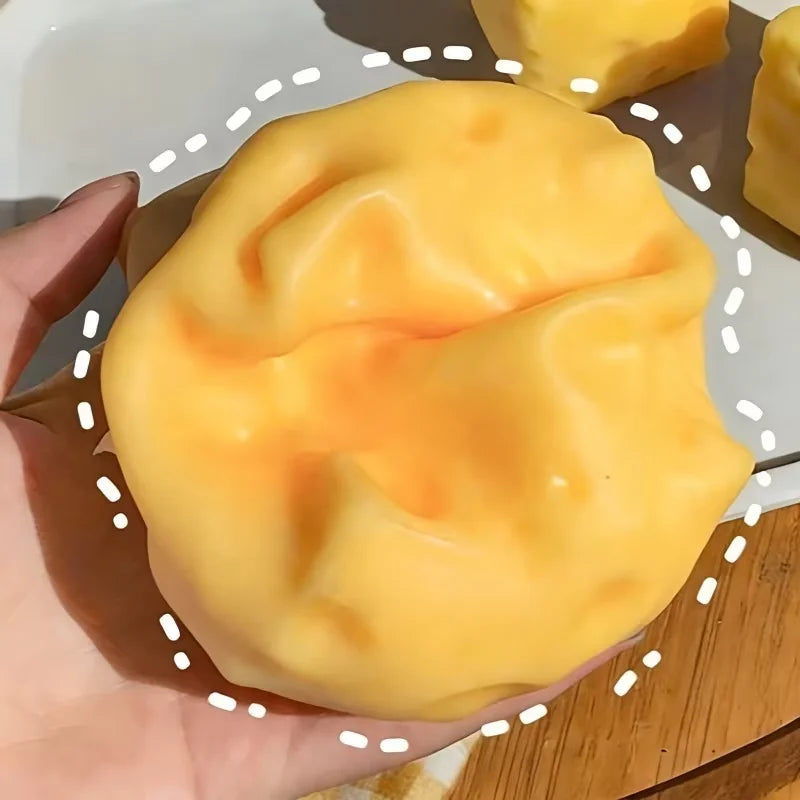 Giant Cheese Squeeze Toy