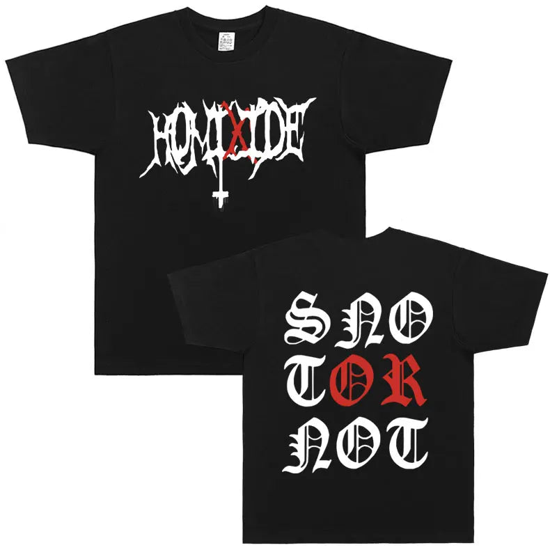 Homixide Gang Mosh Pit Control Oversized Graphic Tee