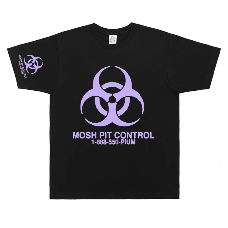 Homixide Gang Mosh Pit Control Oversized Graphic Tee
