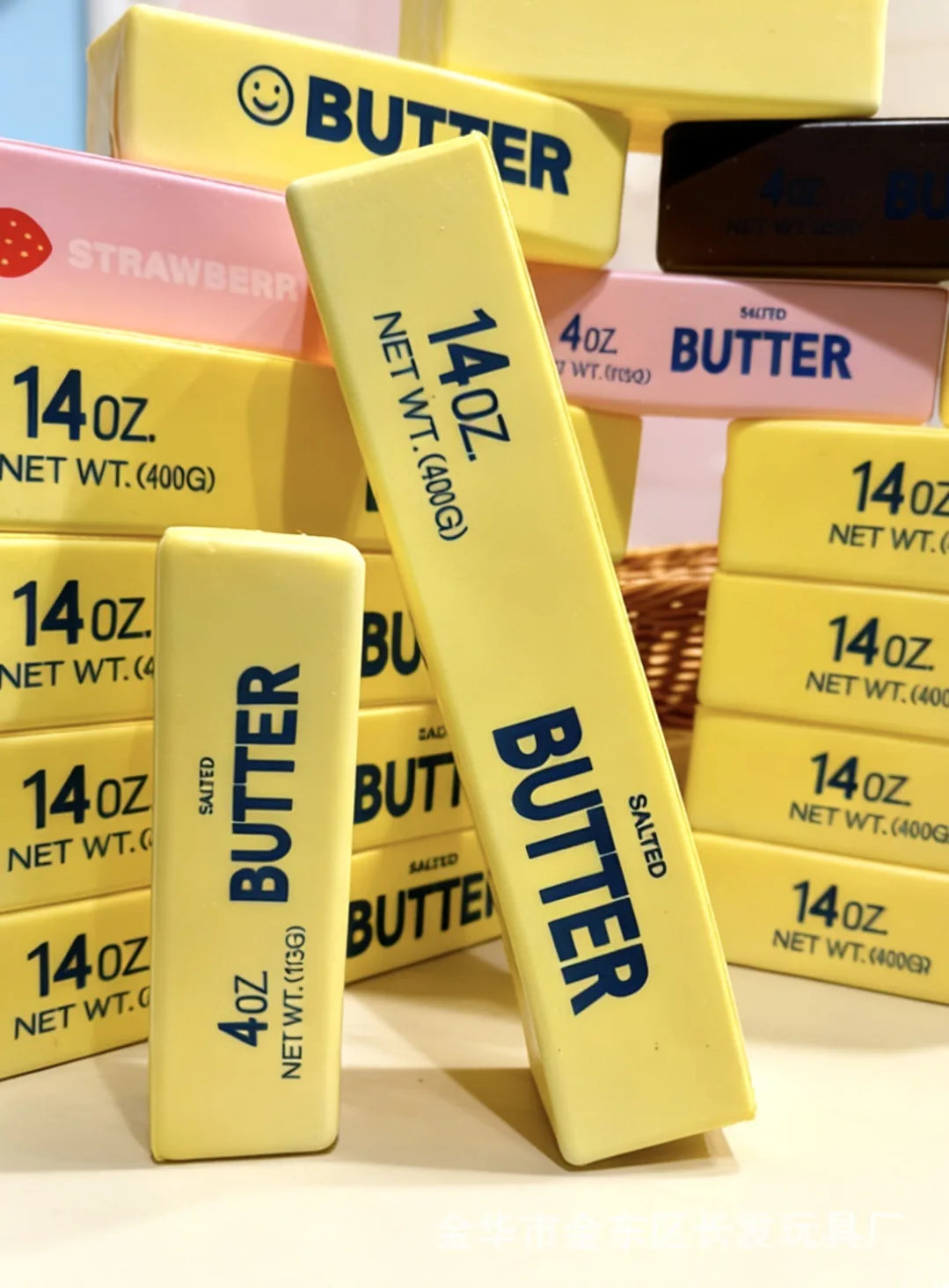 Butter Stick Squishy Fidget Toy