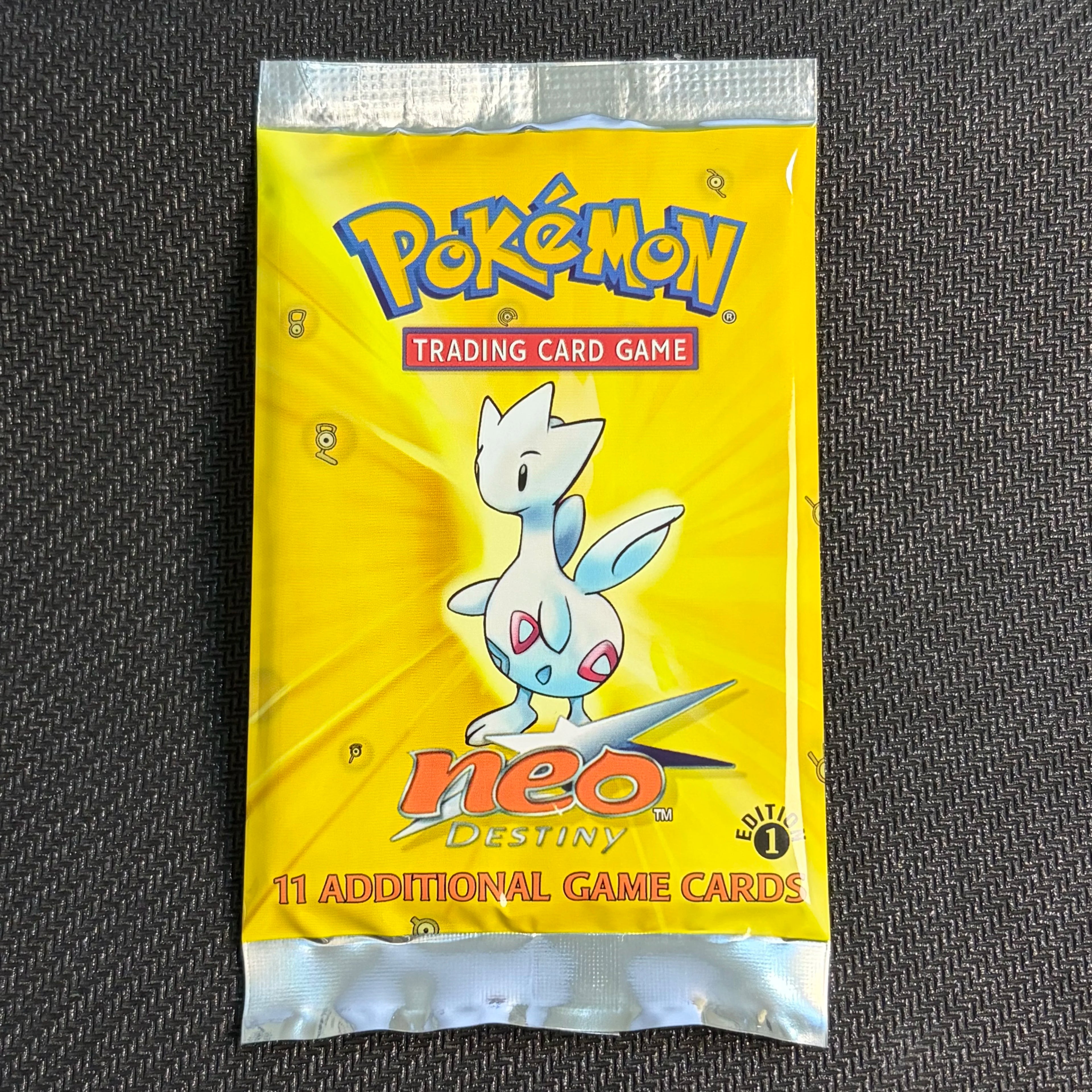 Pokémon Neo Destiny Booster Packs & Box | Togetic, Celebi, Tyranitar & More