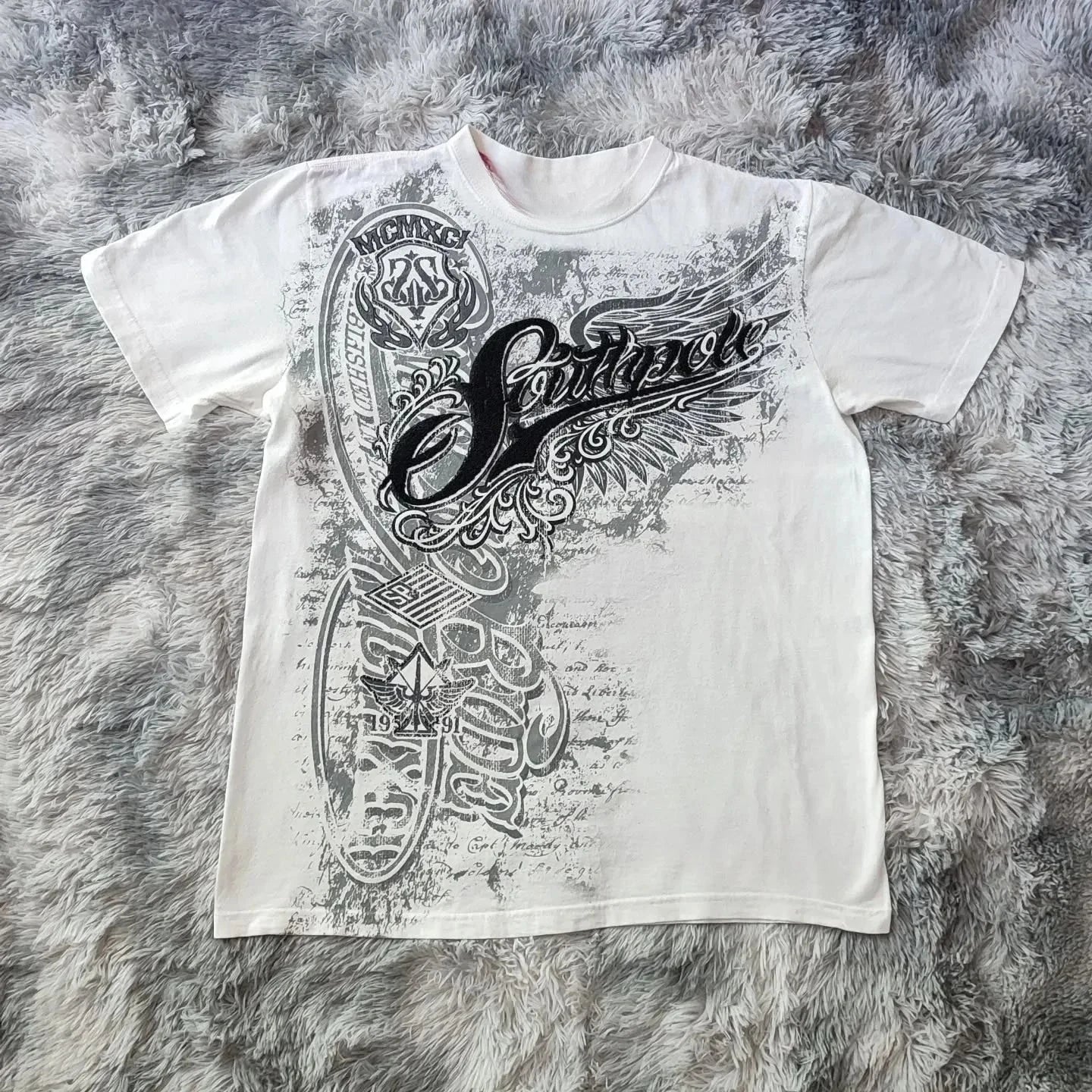 Vintage Geometric Graphic Streetwear T-Shirt