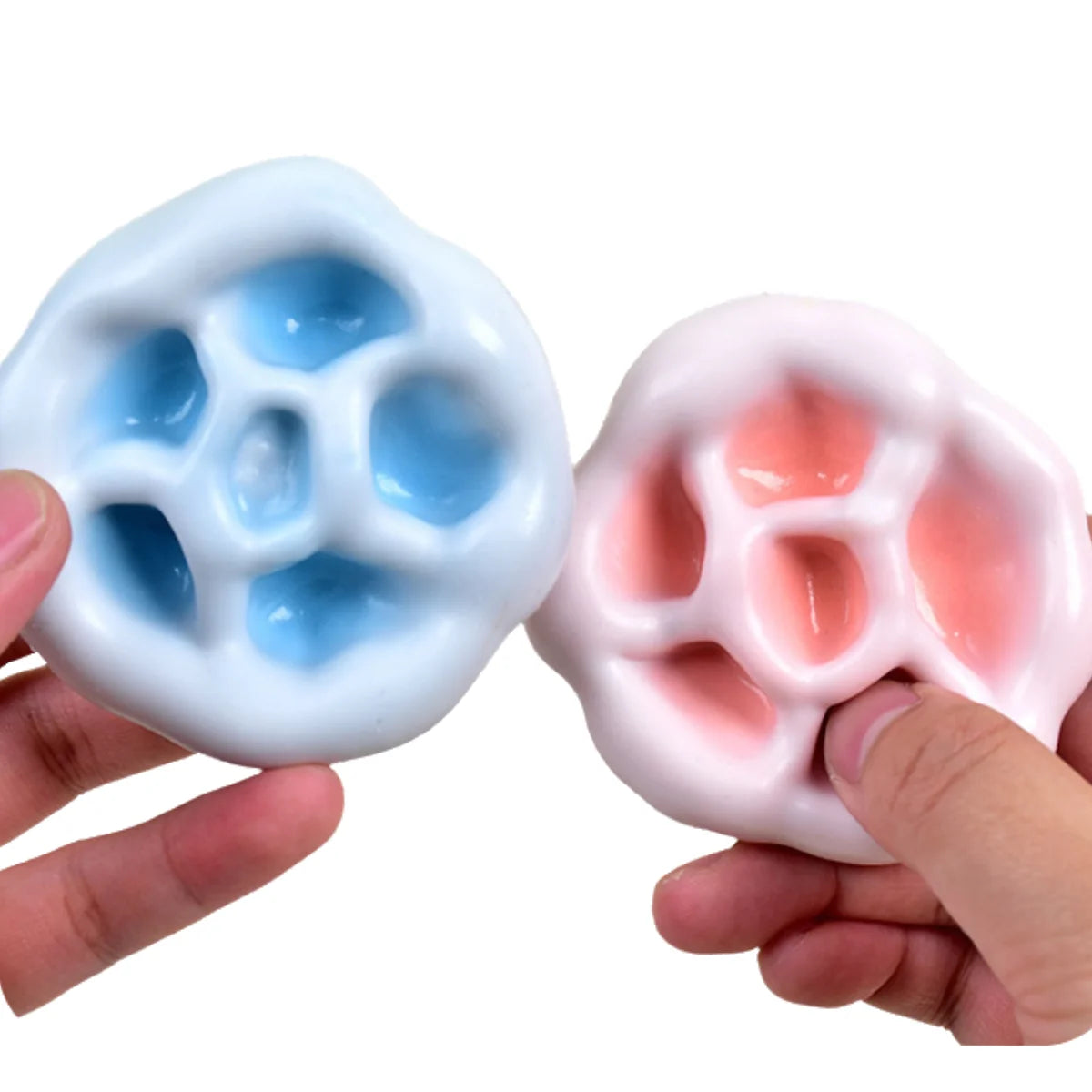 Grape Stress Ball Squishy Toy – Shapeable Sand-Filled Squeeze Ball for Stress Relief