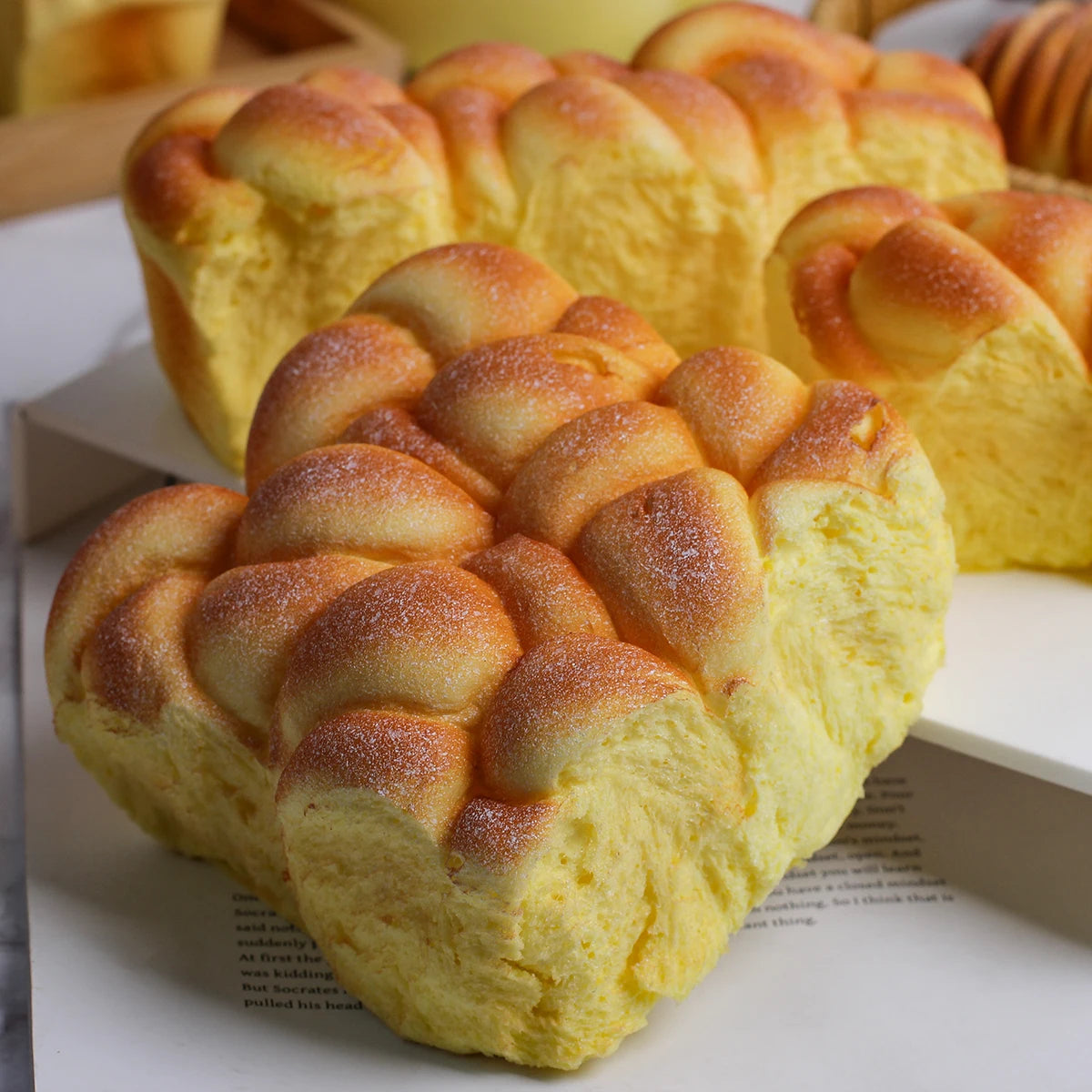 1PCS slow rebound pinch cartoon bread coconut bread decompression model props home decoration ornaments