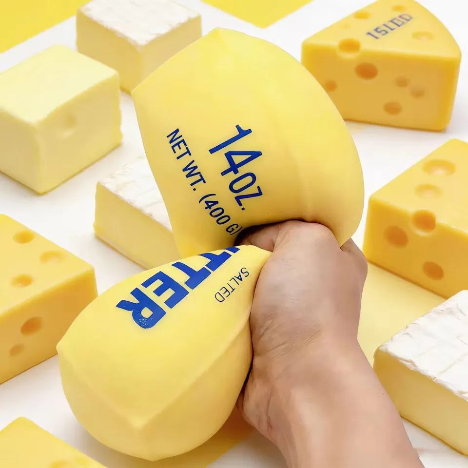 Butter Stick Squishy Fidget Toy