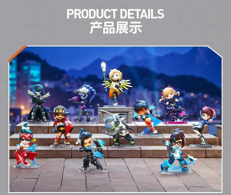 POP MART Overwatch Blind Box Figure – Surprise Collectible