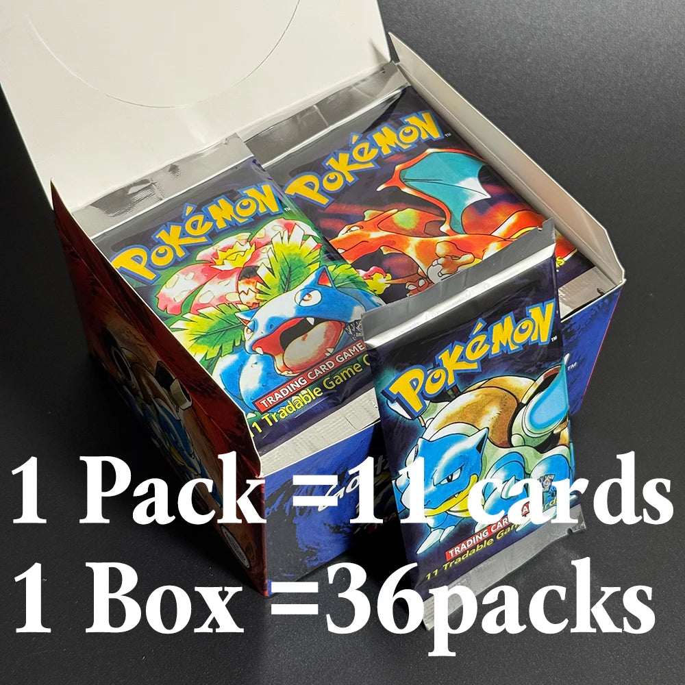 Pokémon 1st Edition Base Set Booster Packs | Charizard, Blastoise & Venusaur