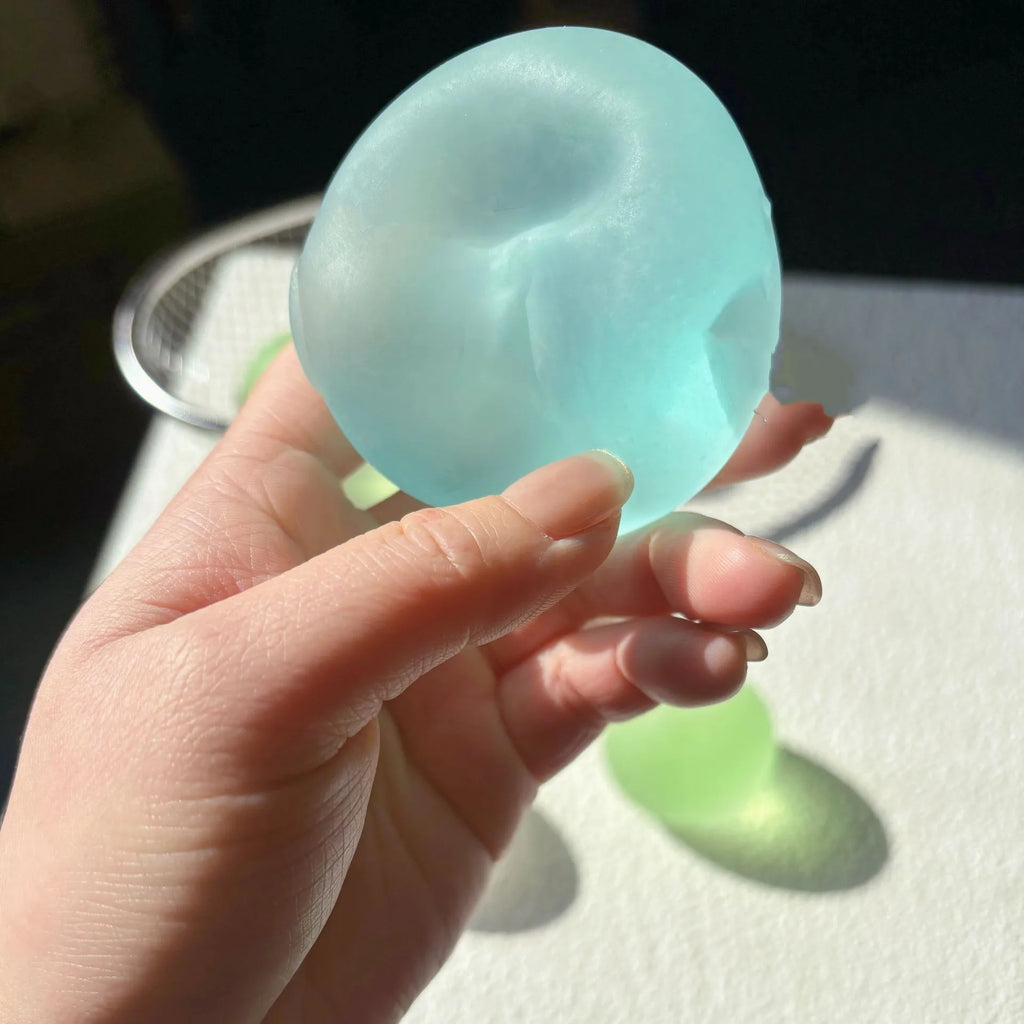 Blue Maltose Squishy Toy