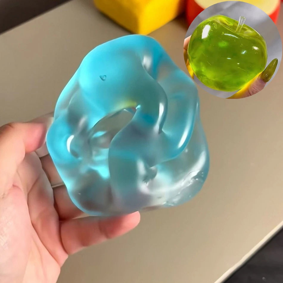 Squishy Fruit Stress Ball – Slow Rebound Fidget Toy for Kids & Adults