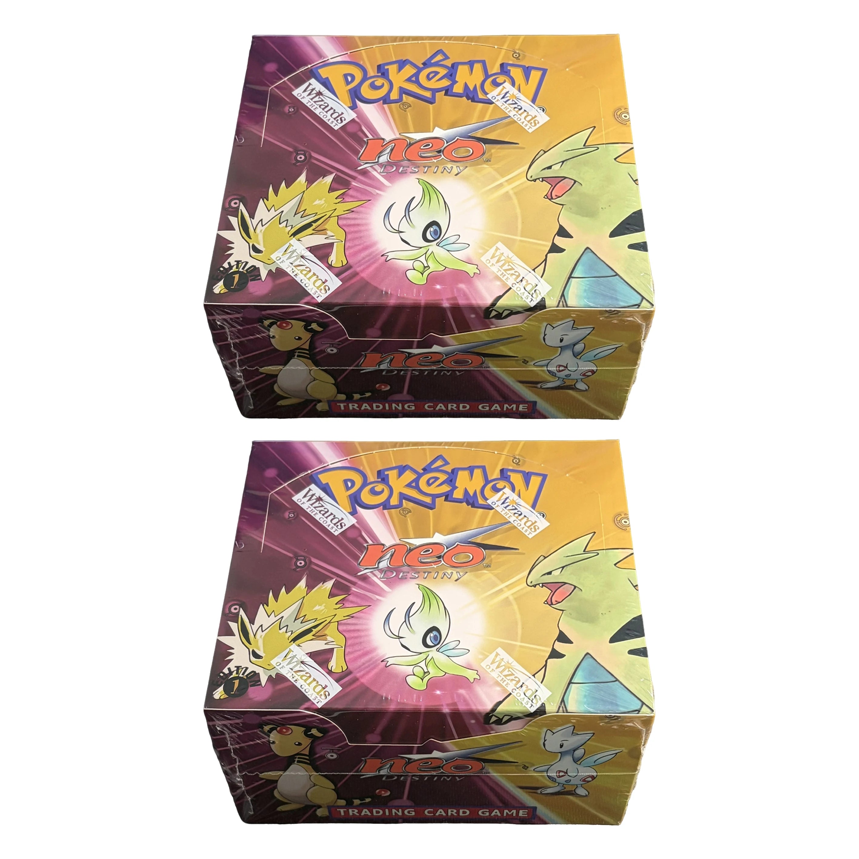 Pokémon Neo Destiny Booster Packs & Box | Togetic, Celebi, Tyranitar & More
