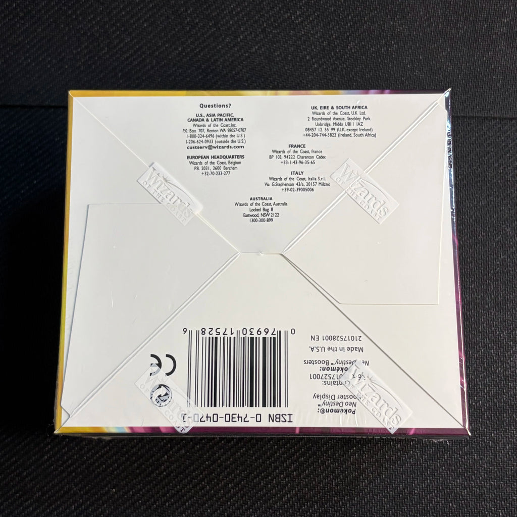 Pokémon Neo Destiny Booster Packs & Box | Togetic, Celebi, Tyranitar & More