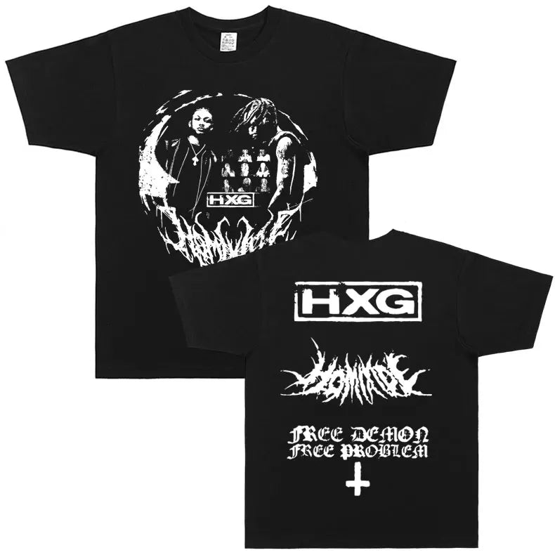 Homixide Gang Mosh Pit Control Oversized Graphic Tee