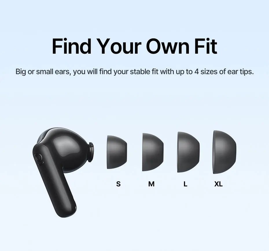 Baseus EP10 Ultra Wireless Earbuds | ANC, 65Hr Battery, 6-Mic, Bluetooth 6.0