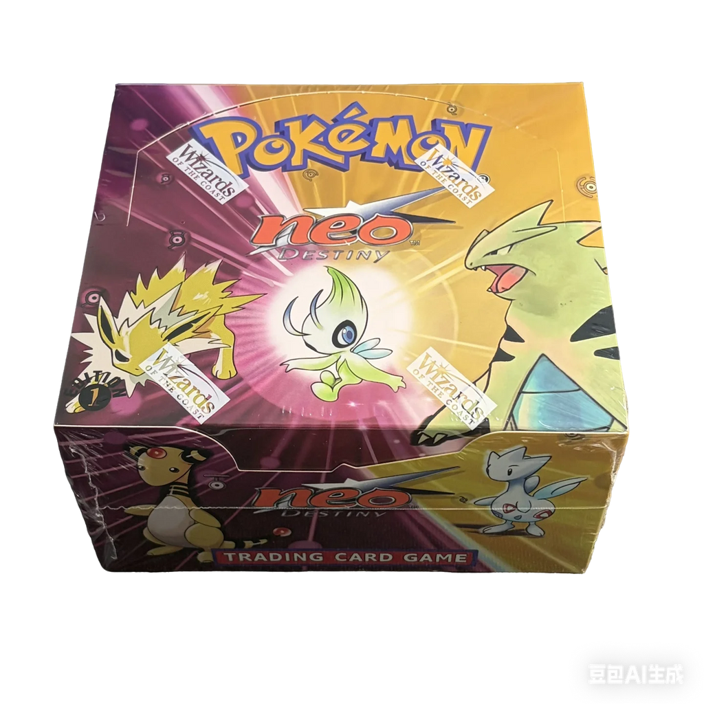 Pokémon Neo Destiny Booster Packs & Box | Togetic, Celebi, Tyranitar & More