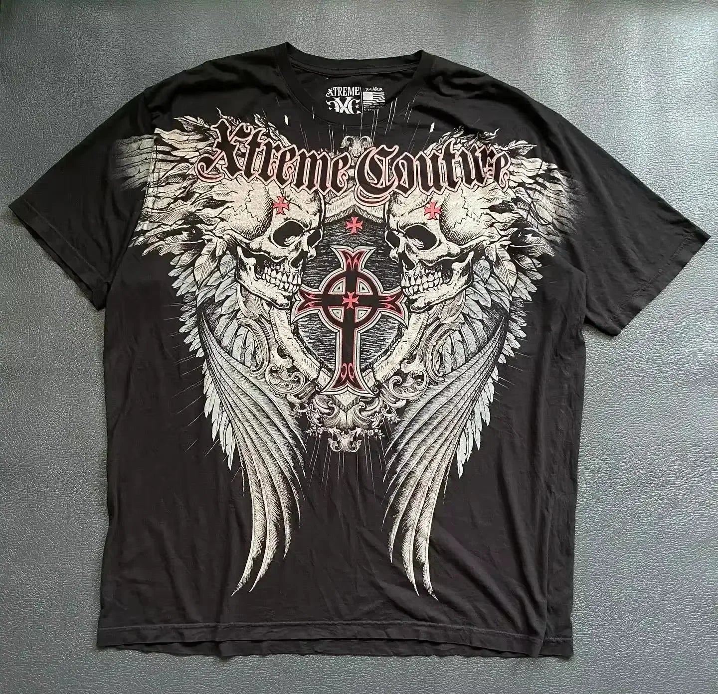 Retro Angel Wing Graphic T-Shirt