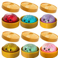 Dumpling Squishy Stress Ball – Slow Rising Fidget Toy with Mini Steamer