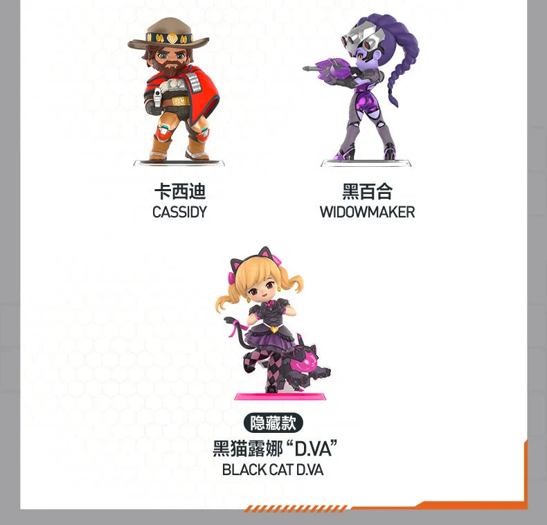 POP MART Overwatch Blind Box Figure – Surprise Collectible