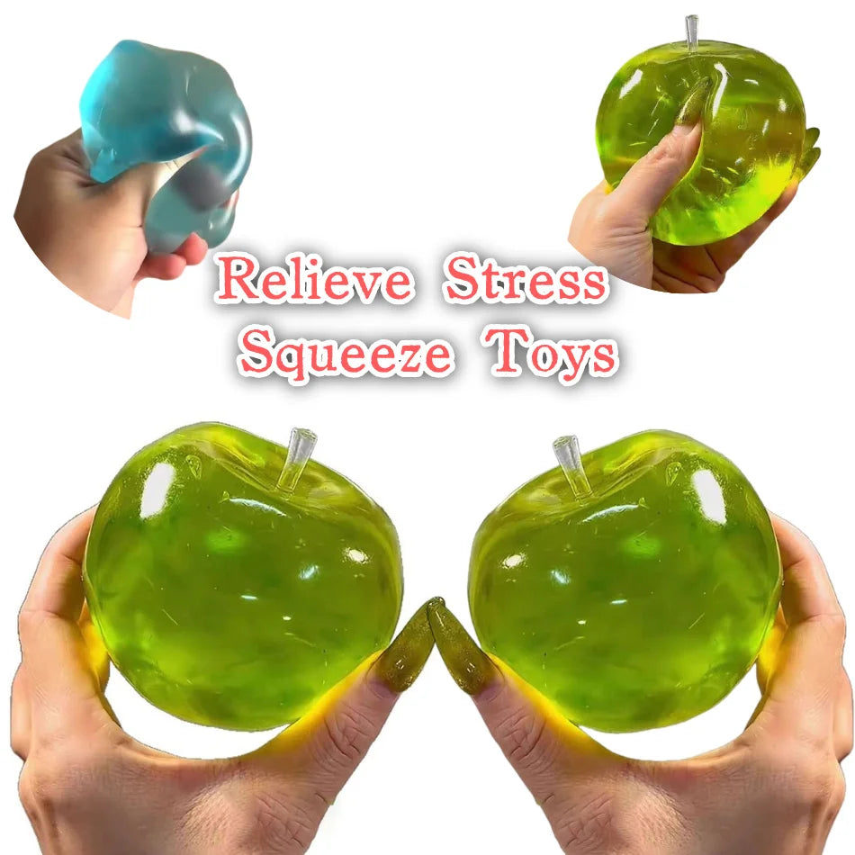 Squishy Fruit Stress Ball – Slow Rebound Fidget Toy for Kids & Adults