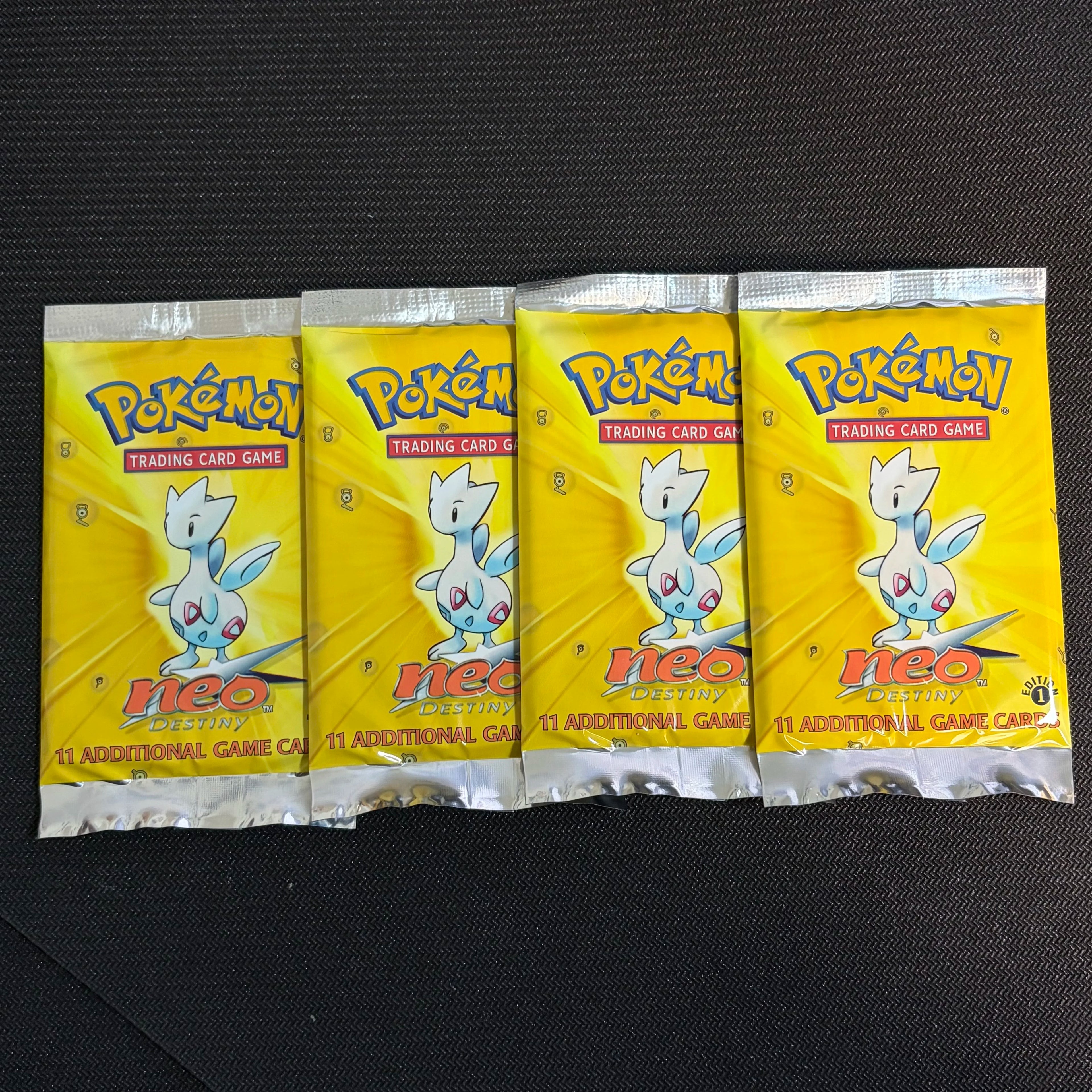 Pokémon Neo Destiny Booster Packs & Box | Togetic, Celebi, Tyranitar & More