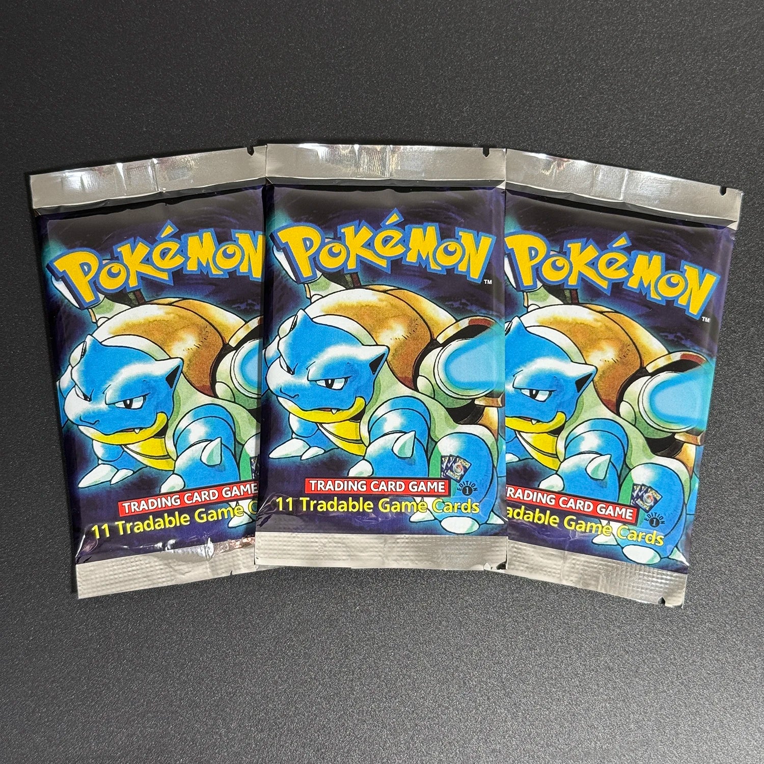Pokémon 1st Edition Base Set Booster Packs | Charizard, Blastoise & Venusaur