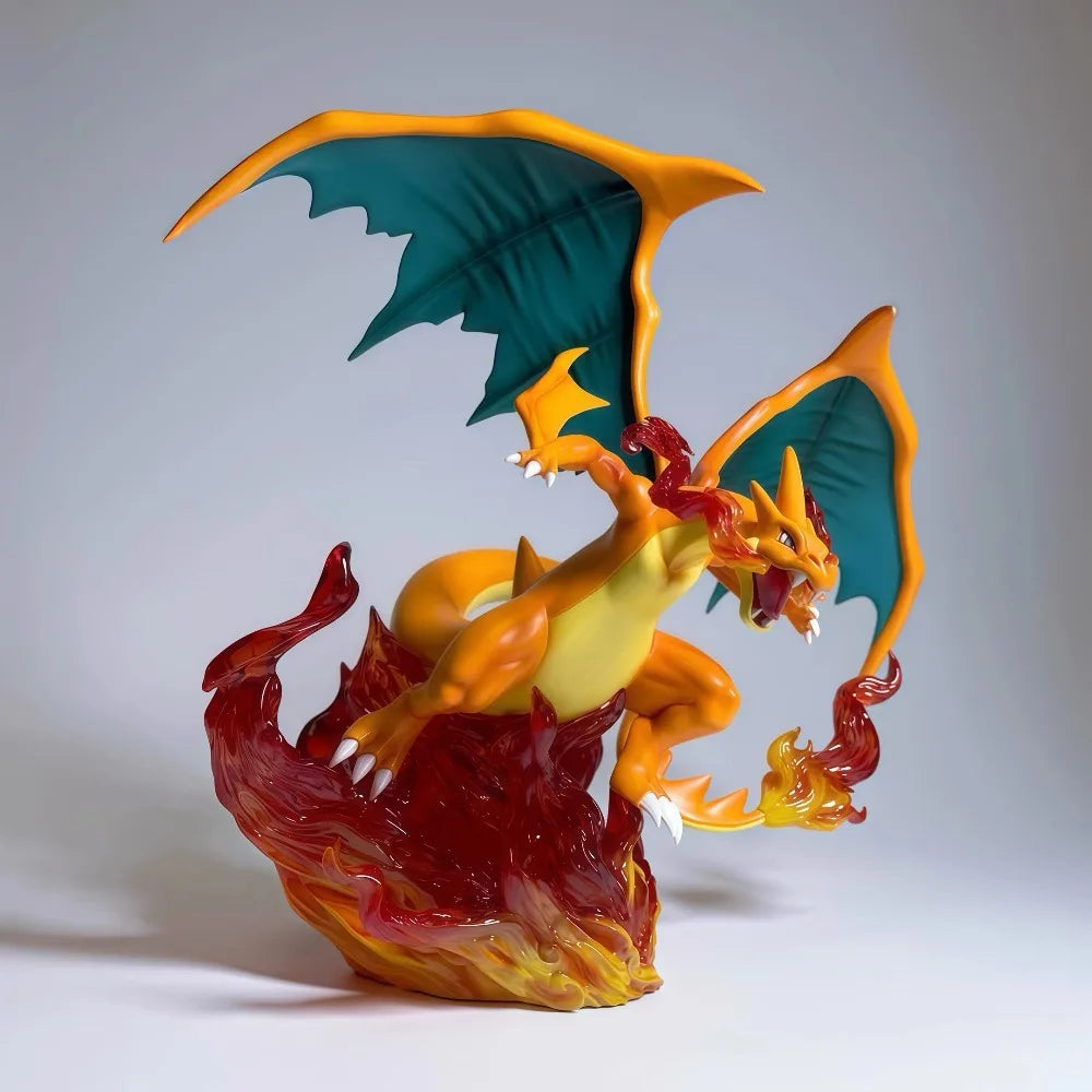 20cm/7.87in Anime Digimon Adventure Figure Charizard Action Figures PVC Statue Collection Model Toys Gifts
