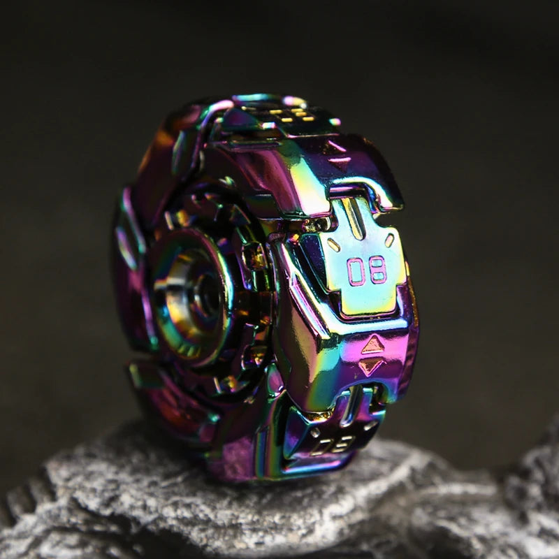 Deformation Mecha Fidget Spinner EDC Hand Spinner Fidget Toys Office Relaxation Fun Fidget Spinning Toy ADHD Tool Idea Gifts