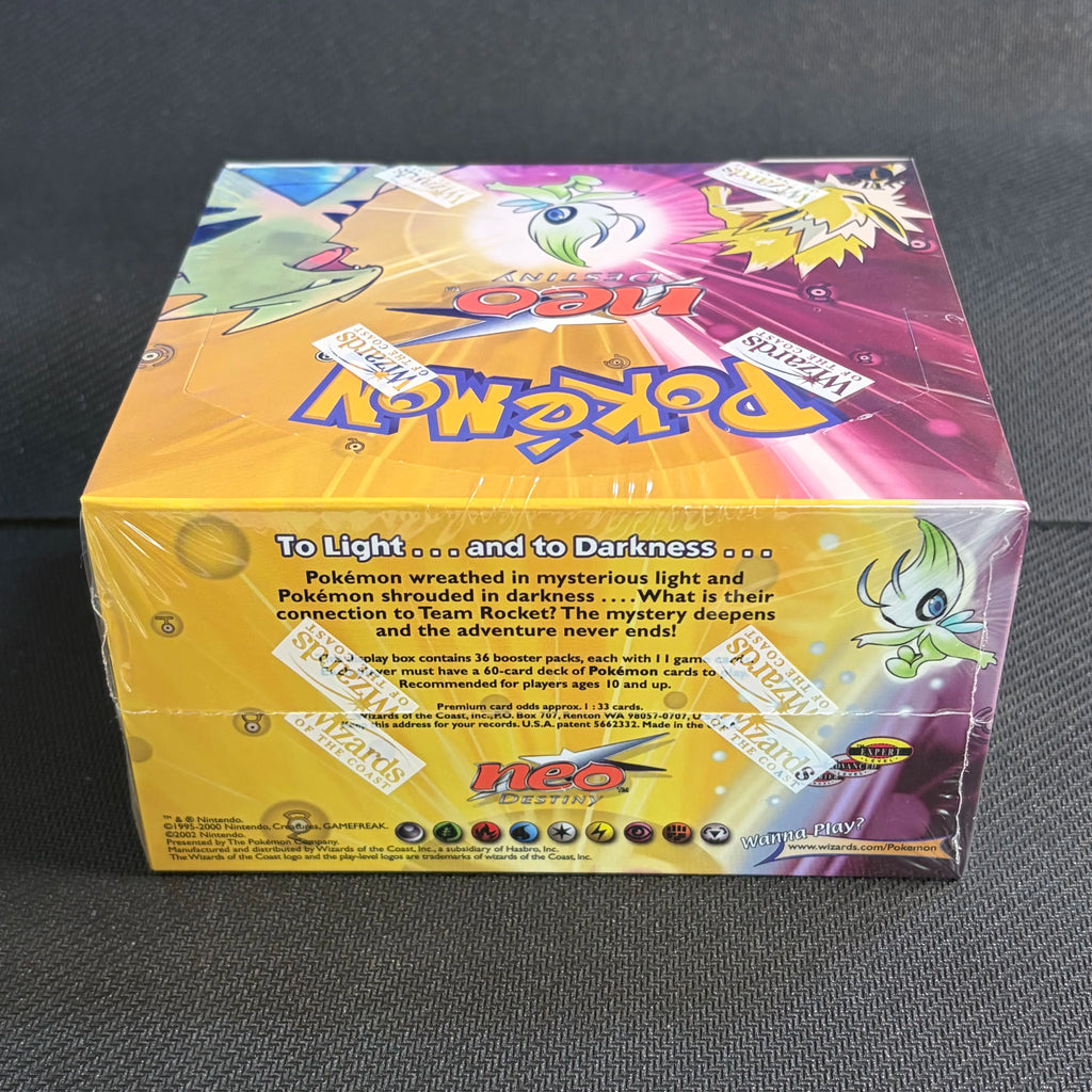 Pokémon Neo Destiny Booster Packs & Box | Togetic, Celebi, Tyranitar & More