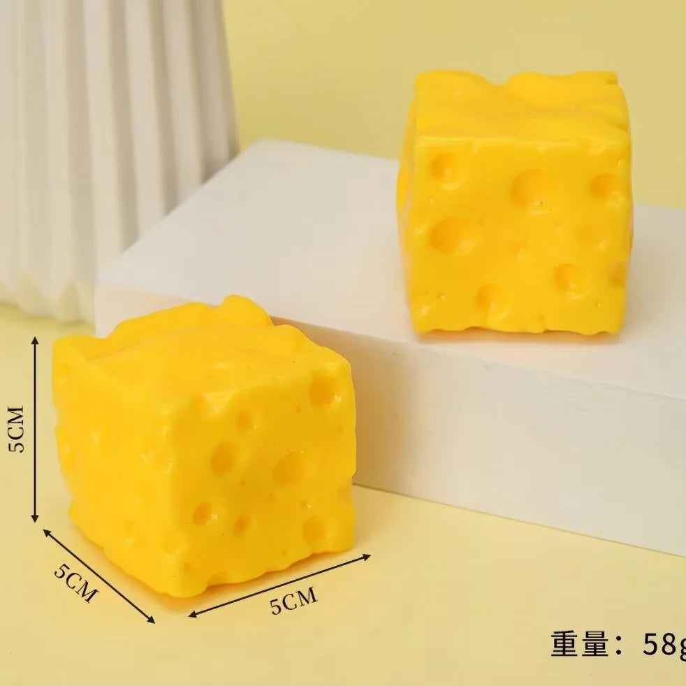 Giant Cheese Squeeze Toy