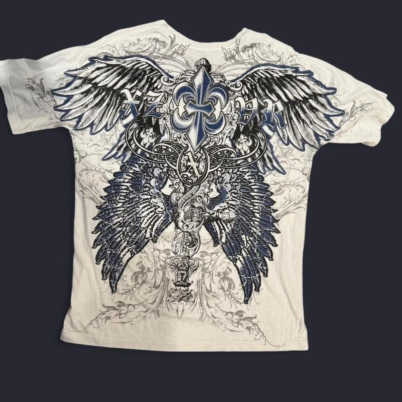 Retro Angel Wing Graphic T-Shirt