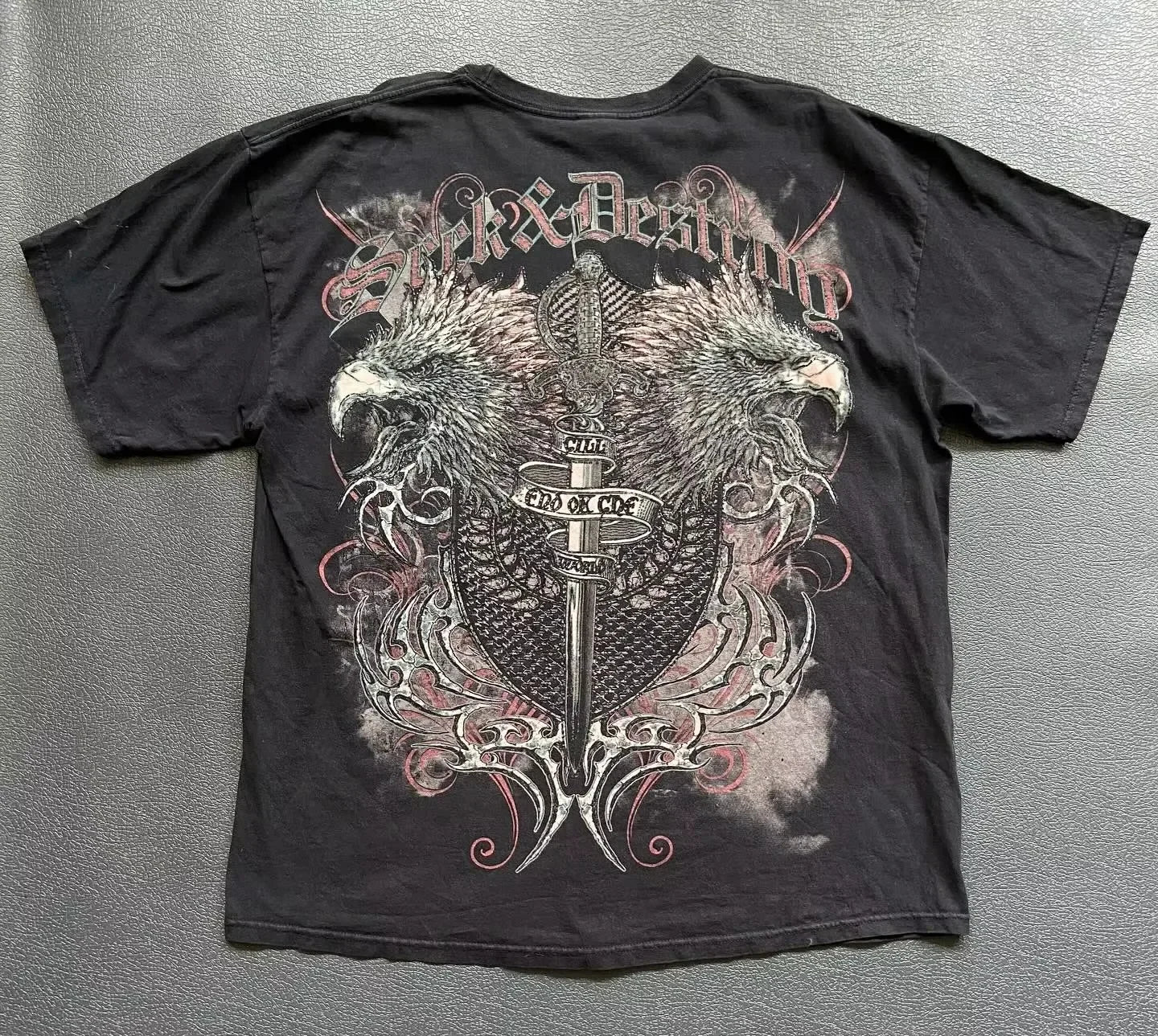 Retro Angel Wing Graphic T-Shirt