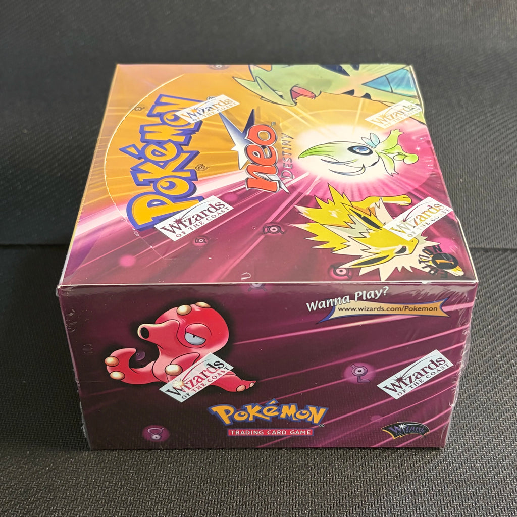 Pokémon Neo Destiny Booster Packs & Box | Togetic, Celebi, Tyranitar & More