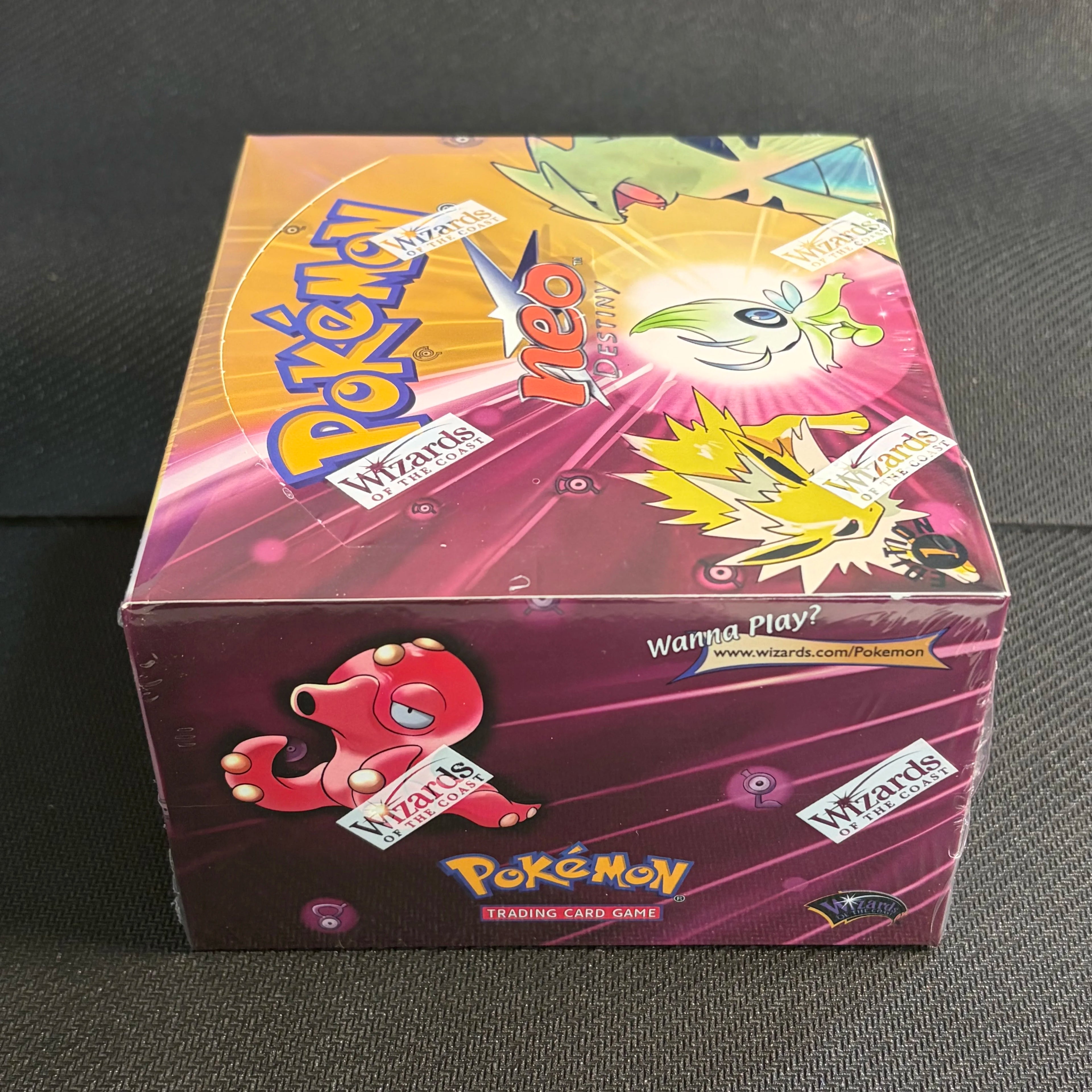 Pokémon Neo Destiny Booster Packs & Box | Togetic, Celebi, Tyranitar & More