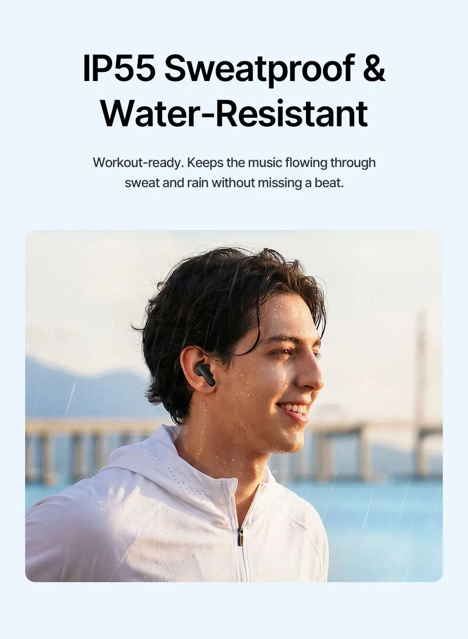 Baseus EP10 Ultra Wireless Earbuds | ANC, 65Hr Battery, 6-Mic, Bluetooth 6.0