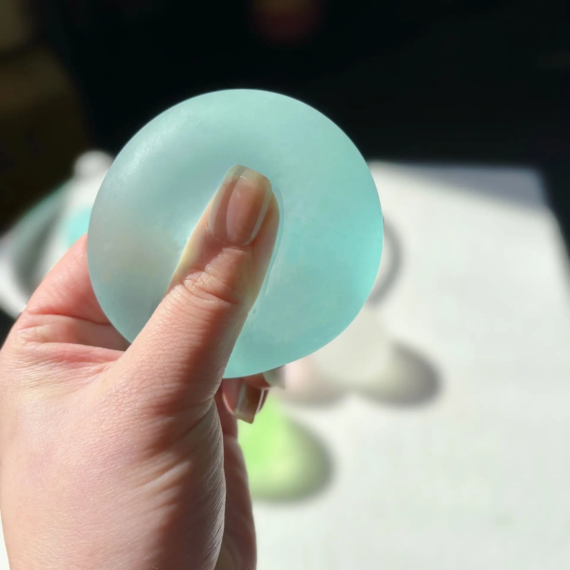 Blue Maltose Squishy Toy