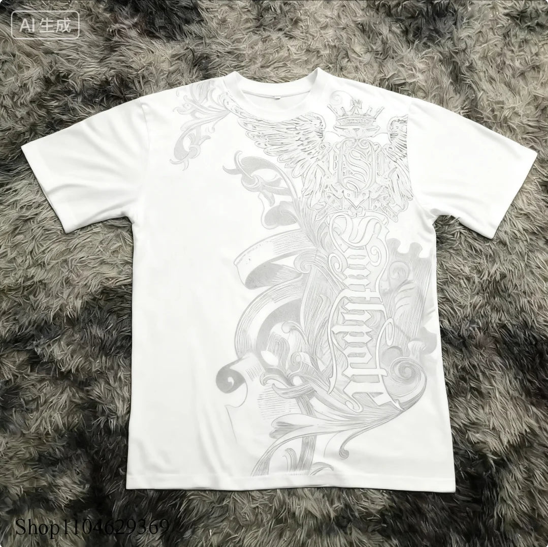 Classic Y2K Gothic Oversized T-Shirt