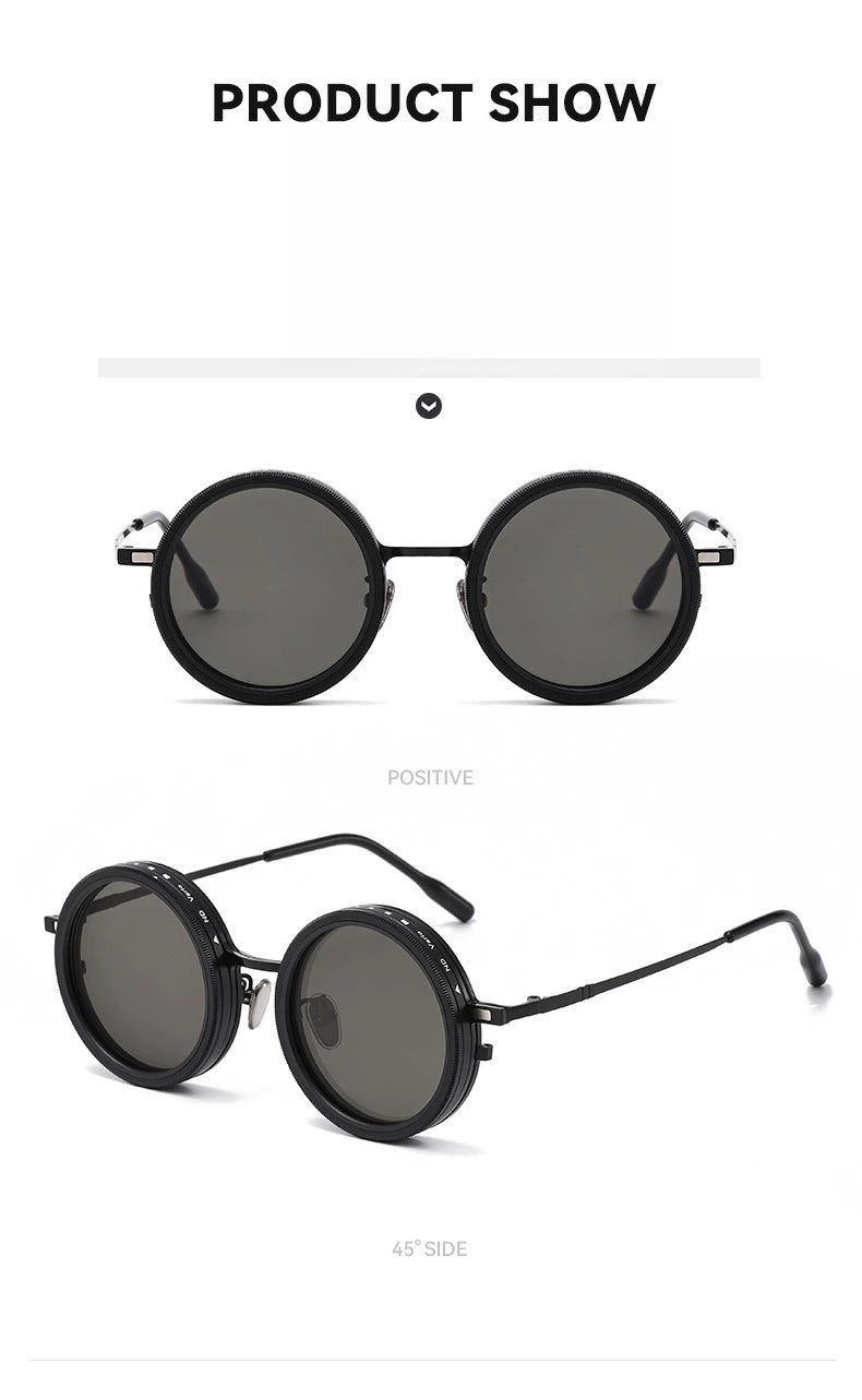 Magnetic Clip-On Polarized Sunglasses for Prescription Glasses