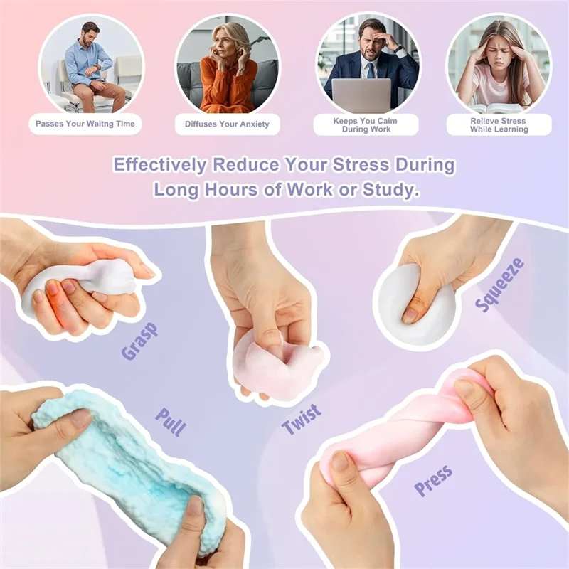 Squeezable Sensory Stress Ball | Squishy Fidget Toy