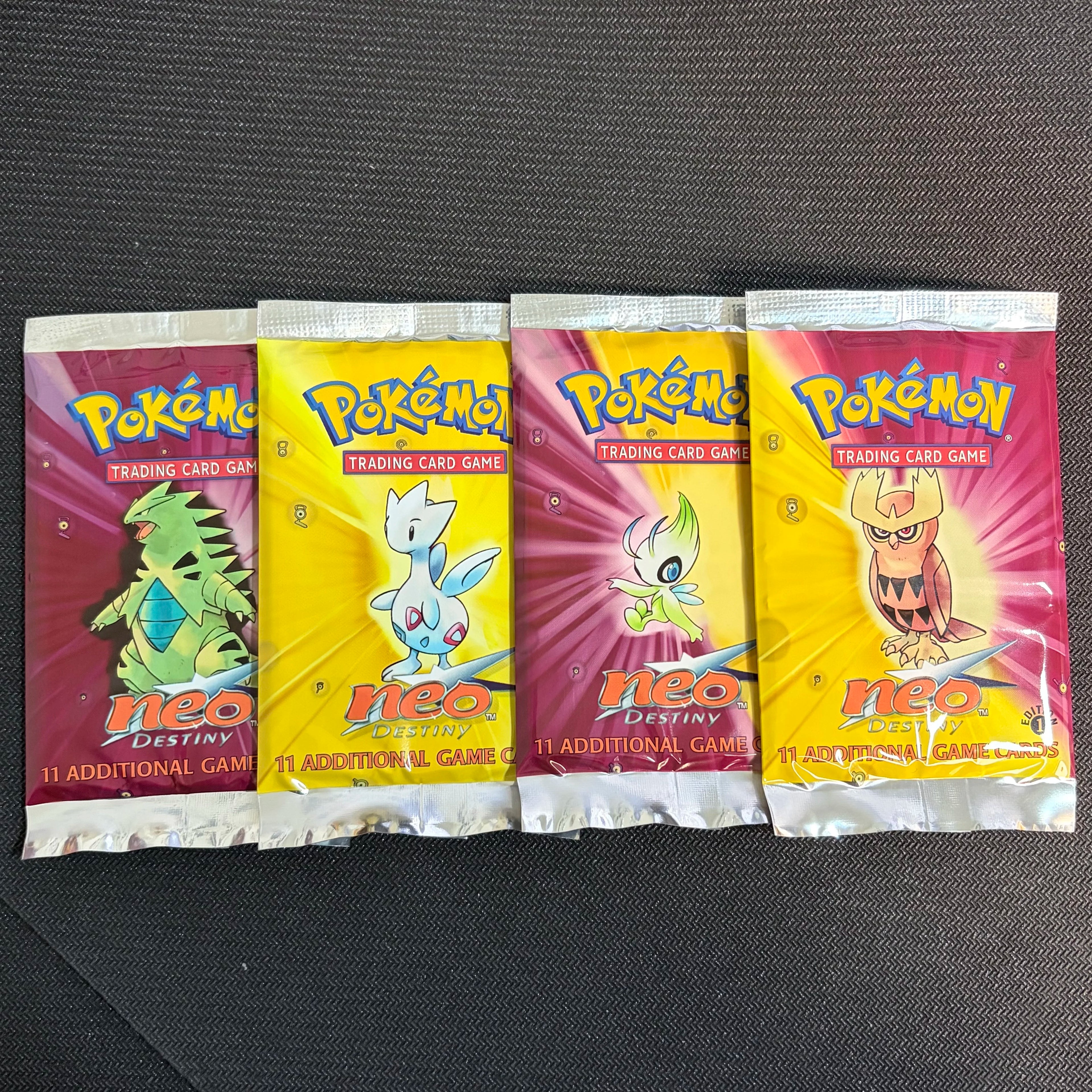 Pokémon Neo Destiny Booster Packs & Box | Togetic, Celebi, Tyranitar & More