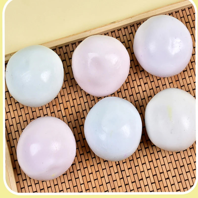 Grape Stress Ball Squishy Toy – Shapeable Sand-Filled Squeeze Ball for Stress Relief