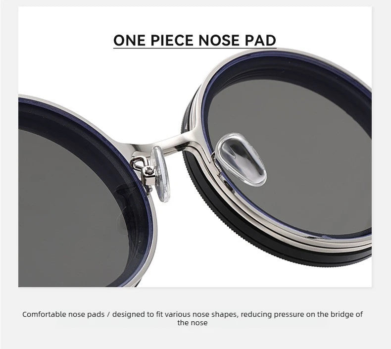 Magnetic Clip-On Polarized Sunglasses for Prescription Glasses