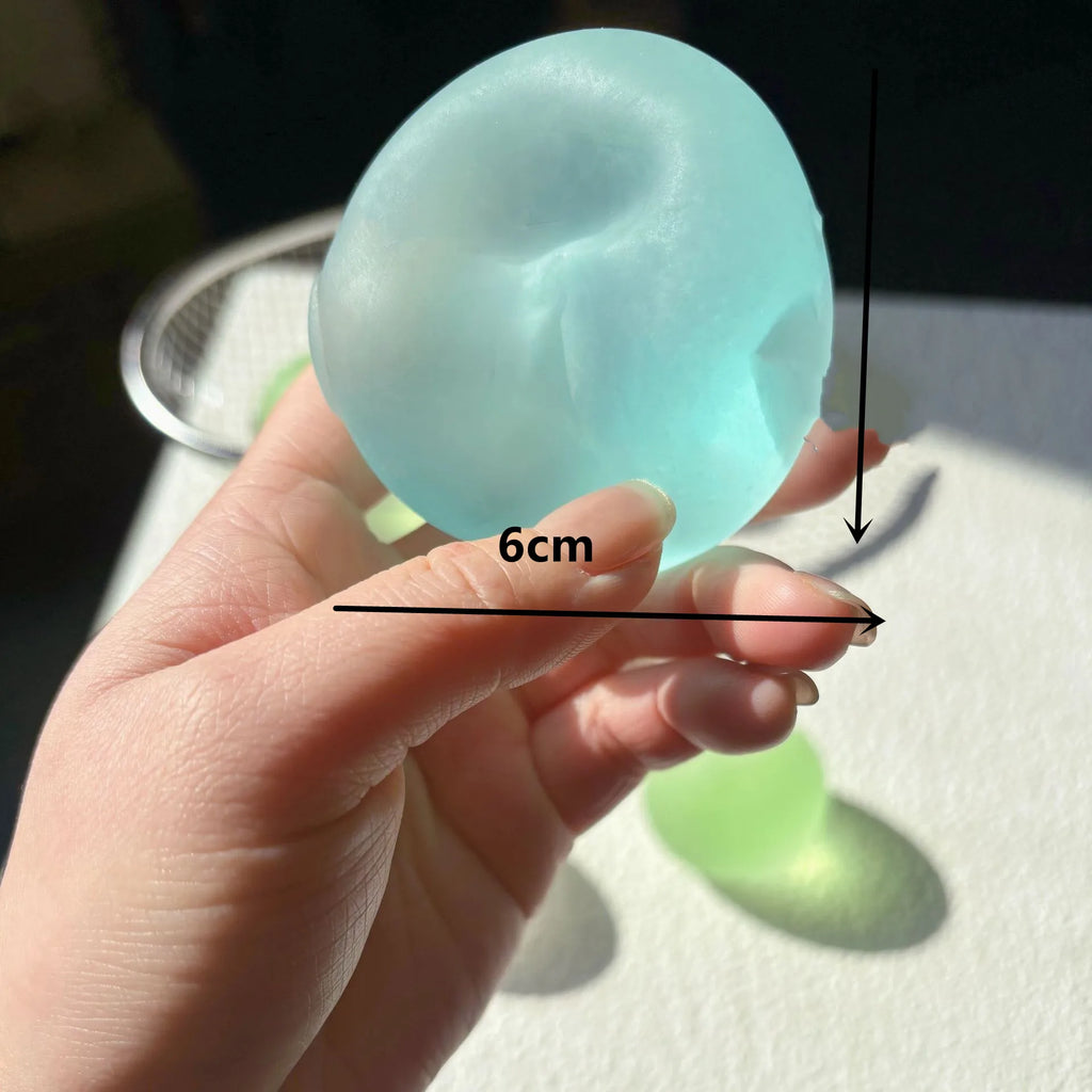 Blue Maltose Squishy Toy
