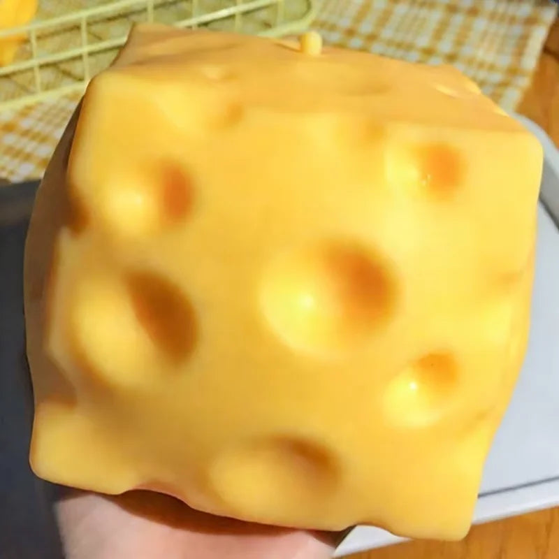 Giant Cheese Squeeze Toy