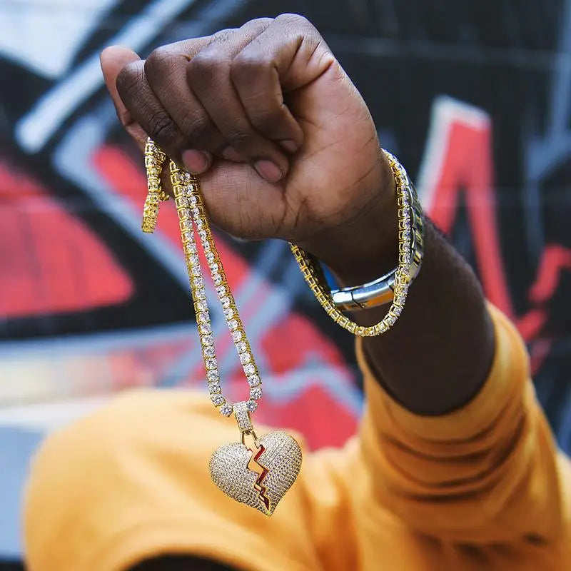 Hip Hop CZ Tennis Chain Necklace | Gold & Silver | 3–6mm